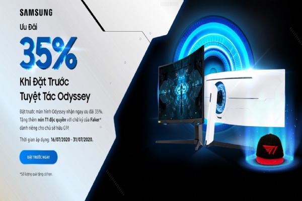 Chào đón tuyệt tác LCD của Samsung: Siêu phẩm Odyssey