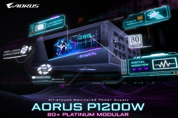 GIGABYTE ra mắt bộ nguồn mới AORUS P1200W