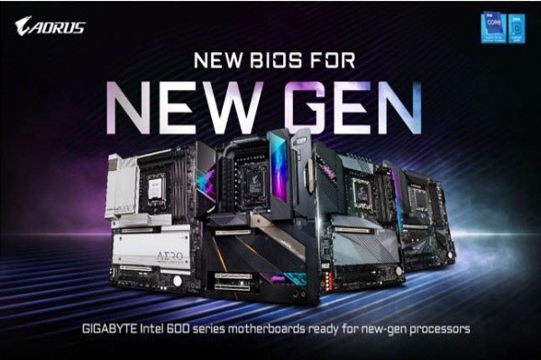 GIGABYTE phát hành bản cập nhật BIOS series 600 sẵn sàng cho bộ xử lý Intel thế hệ mới