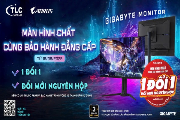GIGABYTE - MÀN HÌNH CHẤT CÙNG VỚI BẢO HÀNH ĐẲNG CẤP!!!